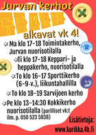 Jurvan kevään kerhot